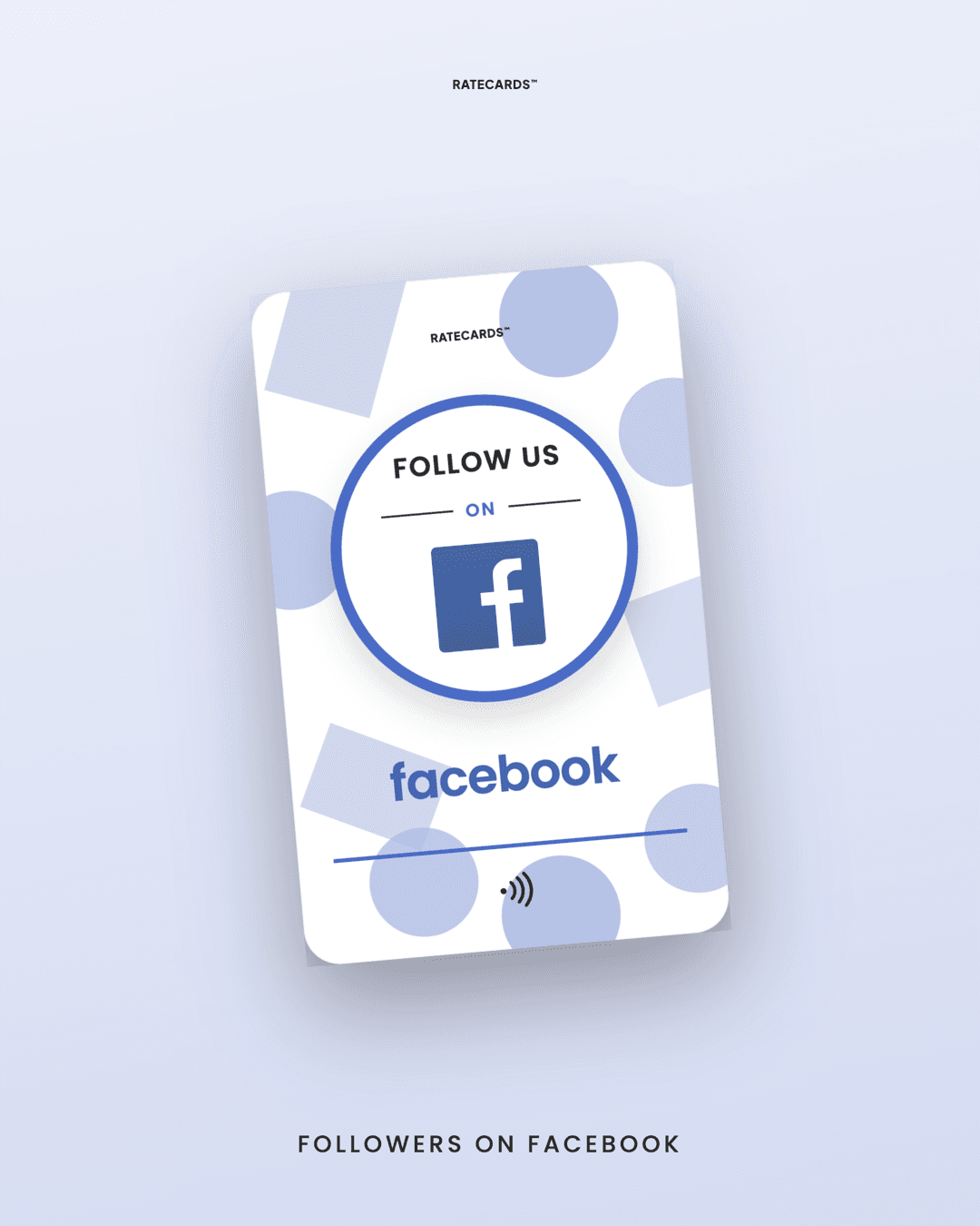 Followers on Facebook — NFC follow card